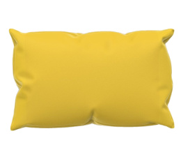 poduszka ozdobna w kolorze żółtym
