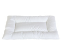 poduszka dla dziecka w rozmiarze 4x60 cm poduszka biała pikowana